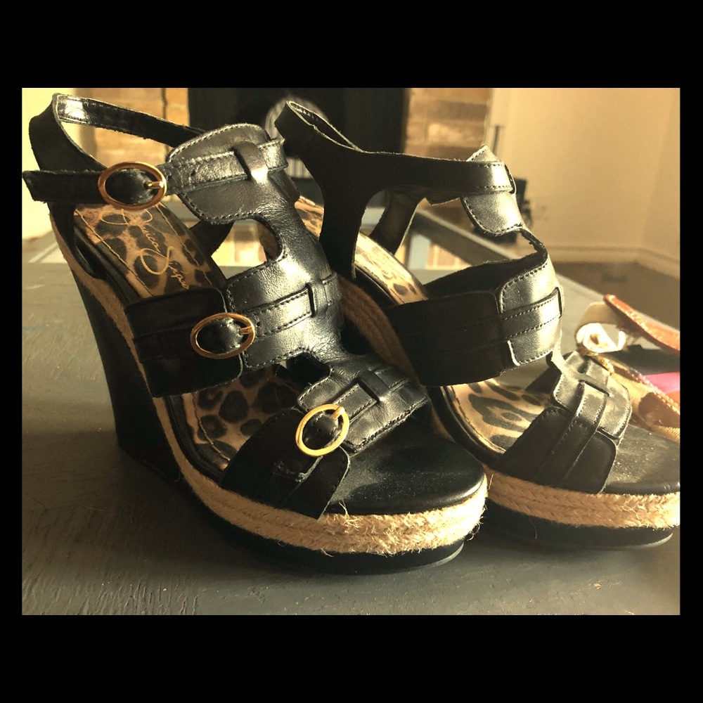 Jessica Simpson wedges